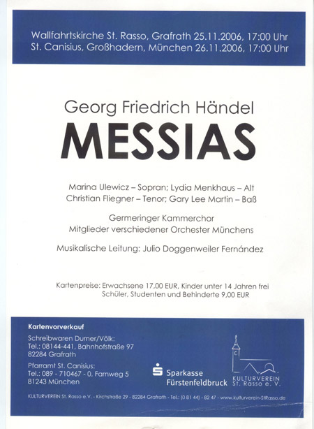 Plakat Messias 2006