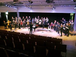 23. April 2023, Anspielprobe, Stadthalle, Germering
